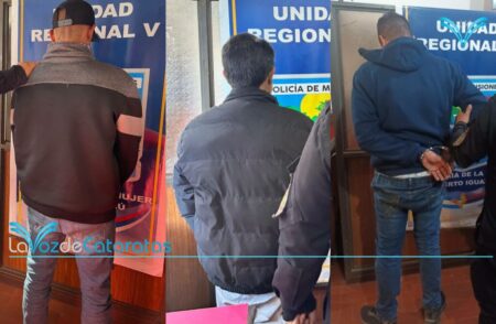 Tres hombres fueron detenidos por violar restricciones y protagonizar hechos de violencia familiar Tres hombres fueron detenidos por violar restricciones y protagonizar hechos de violencia familiar imagen-119