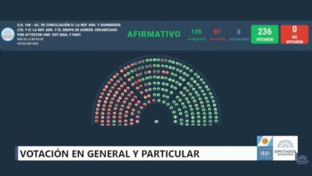 Con el voto de los misioneros, Diputados aprobó acuerdo con fondos buitres imagen-9
