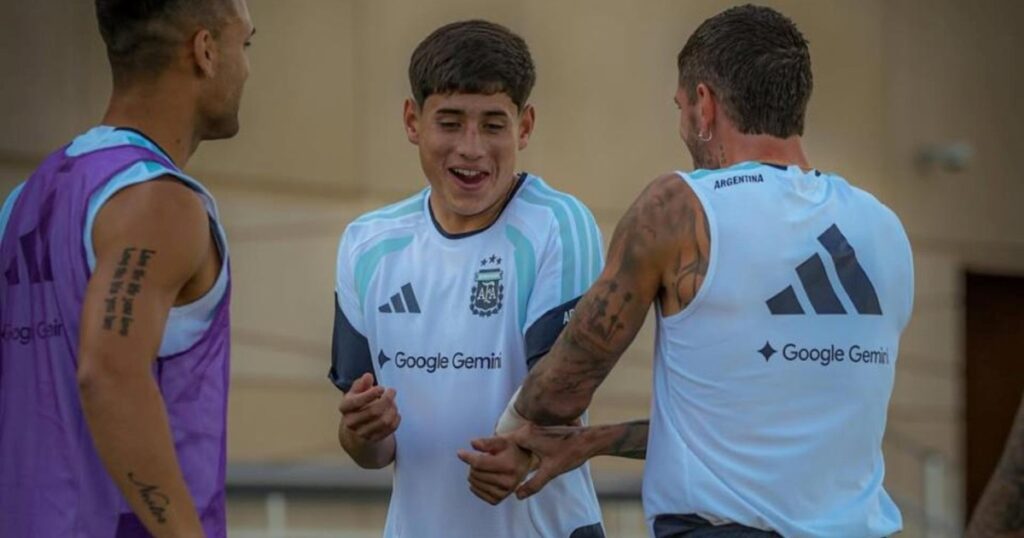 El mensaje de la joya de Boca desde el búnker de la Selección El mensaje de la joya de Boca desde el búnker de la Selección imagen-4