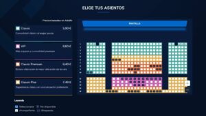 Cinesa pone a prueba un nuevo modelo de venta de entradas: Pagas por la butaca que eliges Cinesa pone a prueba un nuevo modelo de venta de entradas: Pagas por la butaca que eliges imagen-1