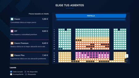 Cinesa pone a prueba un nuevo modelo de venta de entradas: Pagas por la butaca que eliges Cinesa pone a prueba un nuevo modelo de venta de entradas: Pagas por la butaca que eliges imagen-104