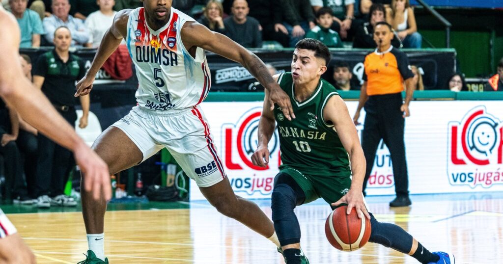 Gimnasia derrotó a Quimsa en Comodoro y quedó match point en las finales de la Liga Nacional imagen-47
