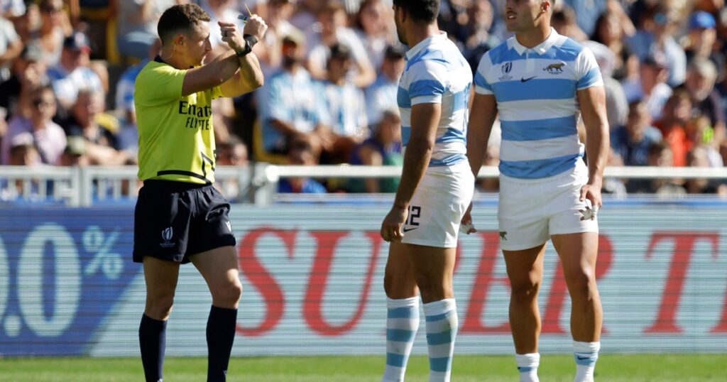 El árbitro que hizo estallar a Contepomi vuelve a cruzarse con Los Pumas imagen-93