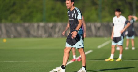 Las grandes noticias que recibió Scaloni en el entrenamiento de la Selección imagen-12