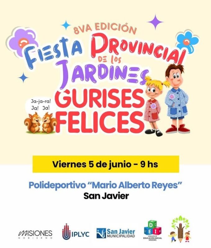 San Javier será sede de la Fiesta Provincial de los Jardines con la participación de 500 niños San Javier será sede de la Fiesta Provincial de los Jardines con la participación de 500 niños imagen-5