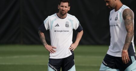 Crónica del entrenamiento de Messi en cierre de una jornada delicada Crónica del entrenamiento de Messi en cierre de una jornada delicada imagen-18