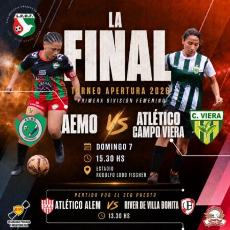 AEMO y Atlético Campo Viera por el título del Apertura imagen-58