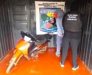 Mientras todos miraban a la Selección, robaron una moto en Candelaria: la Policía lo capturó imagen-8