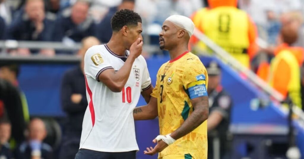 La roja que no fue para Bellingham y reabrió la polémica por la Ley Vinícius en el Mundial imagen-37