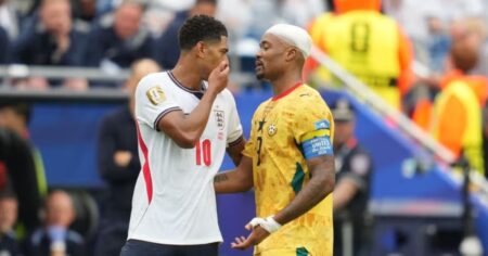 La roja que no fue para Bellingham y reabrió la polémica por la Ley Vinícius en el Mundial imagen-17