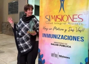 Desde San Pedro, Regina "Vicky" Kroll recibió el premio "Ángel de la Selva" por su trayectoria en la salud pública imagen-3