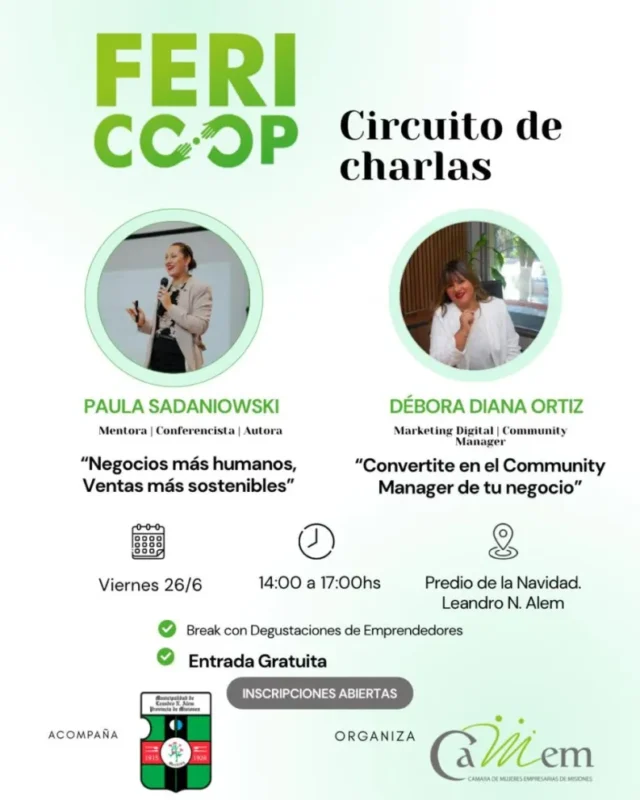 La CAMEM invita a participar de un nuevo ciclo de charlas en el marco de la Fericcop La CAMEM invita a participar de un nuevo ciclo de charlas en el marco de la Fericcop imagen-5