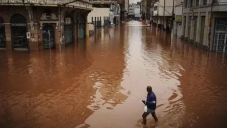 Brasil en alerta roja por lluvias e inundaciones: el fenómeno que también preocupa en Misiones imagen-18