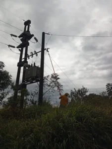 Energía de Misiones moviliza equipos al norte para reparar los daños del temporal imagen-1