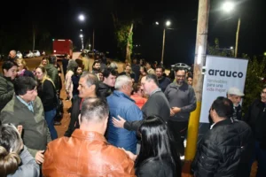 Puerto Esperanza sumó 1.300 metros de iluminación en su acceso norte imagen-2