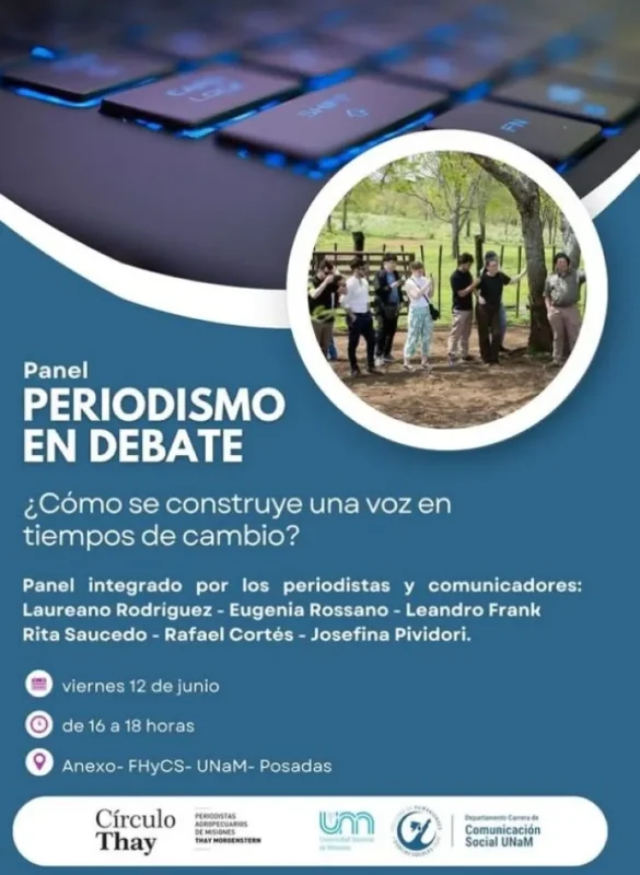 Periodistas locales debatirán sobre el futuro de su profesión en un panel Periodistas locales debatirán sobre el futuro de su profesión en un panel imagen-5