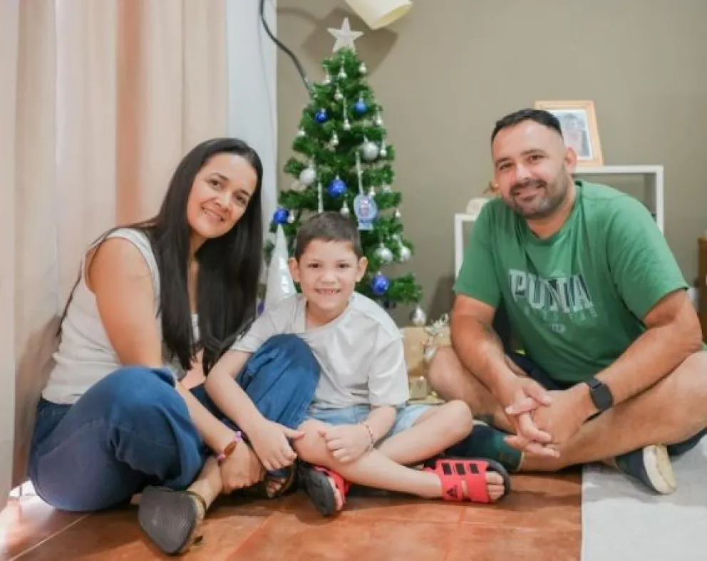 Detectaron un valor residual de leucemia en Santino y se trasladó a Buenos Aires con su familia imagen-5
