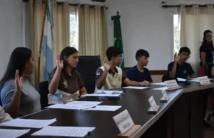 Jóvenes y política: concluyó la sexta edición del Concejo Estudiantil en San Pedro imagen-1