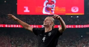 Erling Haaland sigue intratable: otro doblete ante Senegal, clasificación de Noruega y un apellido que ya impone respeto en el Mundial 2026 Erling Haaland sigue intratable: otro doblete ante Senegal, clasificación de Noruega y un apellido que ya impone respeto en el Mundial 2026 imagen-4