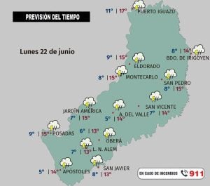 Misiones empieza la semana con alerta por posibles tormentas fuertes: qué se espera y cuándo se prevé que alcancen su máxima intensidad imagen-7