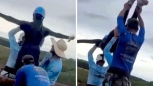 Tragedia en Brasil: una joven de 21 años murió al saltar en bungee sin la cuerda de seguridad Tragedia en Brasil: una joven de 21 años murió al saltar en bungee sin la cuerda de seguridad imagen-4
