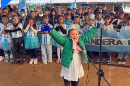 Escuelas de Misiones se sumaron a la campaña viral y le cantaron el feliz cumpleaños a Lionel Messi imagen-14