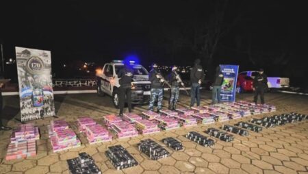 Bernardo de Irigoyen: secuestraron municiones y un millonario contrabando de casi 9 mil vapeadores imagen-6