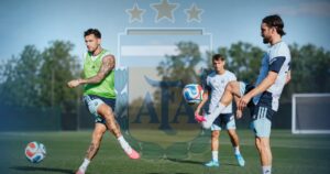 Las dos buenas noticias que dejó el entrenamiento de la Selección imagen-2