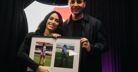 Con camiseta especial: el homenaje de River a Lali por sus shows en el Monumental Con camiseta especial: el homenaje de River a Lali por sus shows en el Monumental imagen-11