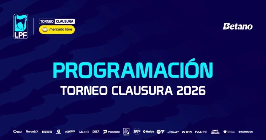 Es oficial: la LPF definió cuándo comenzará el Torneo Clausura imagen-41