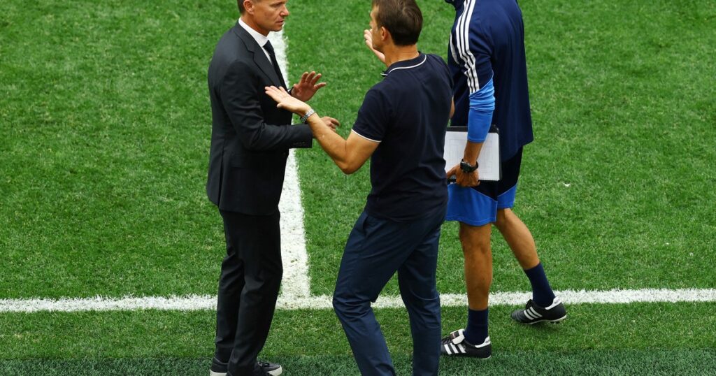 Lopetegui, furioso tras el 6-0 de Canadá a Qatar: el cruce con Marsch que se robó la escena imagen-4