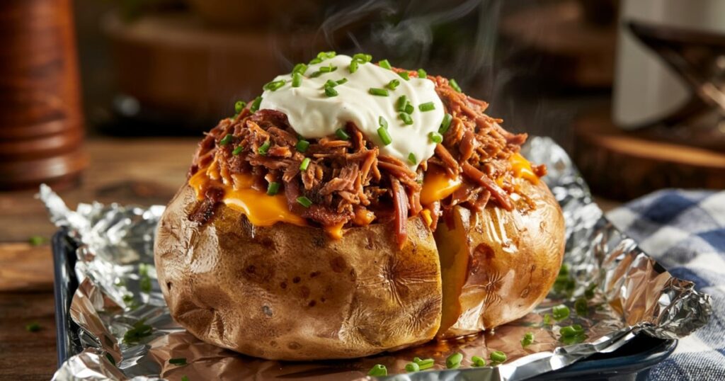 Papas rellenas con carne desmenuzada imagen-94