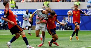 Video: así fue el primer gol que le marcaron a España en este Mundial 2026 y que le cortó su récord histórico Video: así fue el primer gol que le marcaron a España en este Mundial 2026 y que le cortó su récord histórico imagen-2
