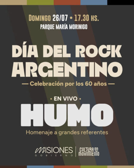 HUMO celebra 60 años de rock nacional en la Plaza María Morínigo imagen-8