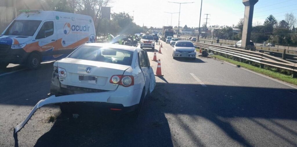 Un auto que iba marcha atrás por Panamericana provocó un insólito accidente Un auto que iba marcha atrás por Panamericana provocó un insólito accidente imagen-99