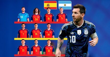 El impresionante historial de Messi contra la mitad del plantel de España imagen-14