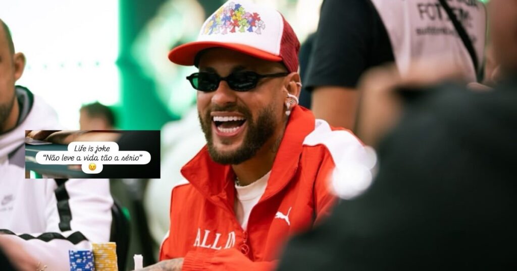 Neymar redobla la apuesta con una llamativa frase: "No te tomes la vida tan en serio" imagen-42