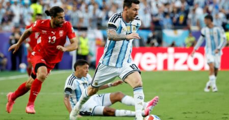 El nuevo récord que Messi logró ante Suiza imagen-9