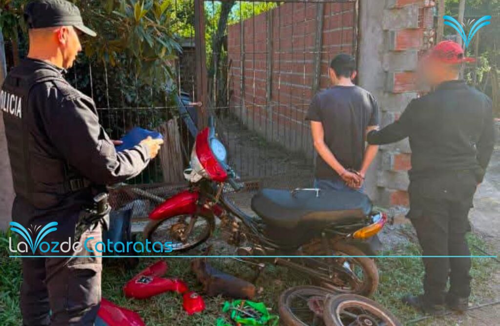Detuvieron a «Capu» mientras desmantelaba una moto robada Detuvieron a «Capu» mientras desmantelaba una moto robada imagen-4