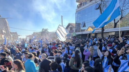 Cientos de eldoradenses celebraron el triunfo de Argentina y un amplio operativo de seguridad garantizó una fiesta en orden imagen-71