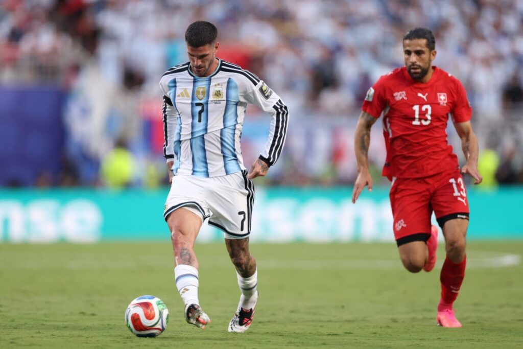 De Paul y sus ganas de estar en la semifinal contra Inglaterra: “Estos partidos me encantan y motivan” imagen-5