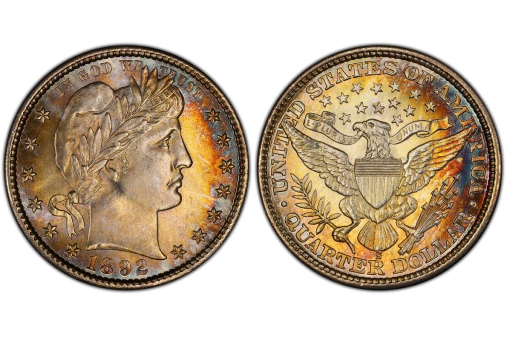 Barber 1892-S: cómo reconocer el cuarto de dólar que puede valer hasta US$50.000 en EE.UU. imagen-92