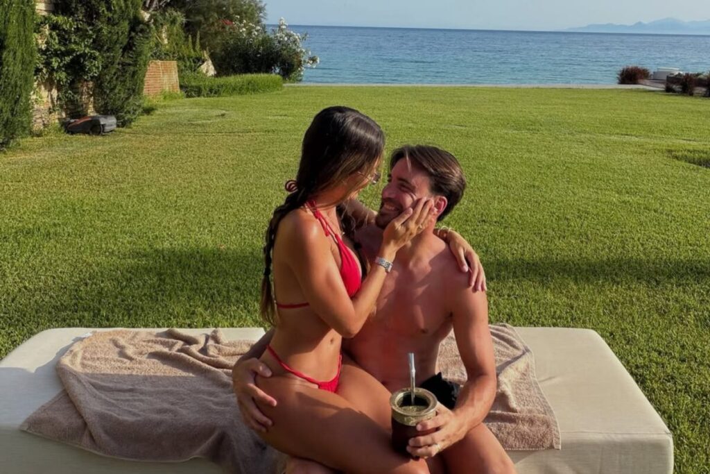 Nico Tagliafico y Caro Calvagni: las paradisíacas vacaciones tras el Mundial imagen-4