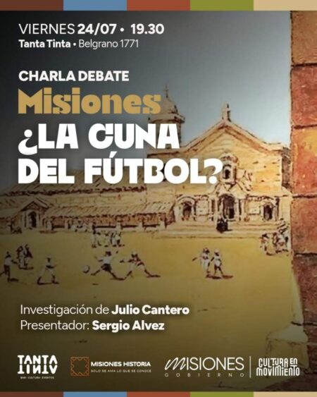 ¿Misiones, la verdadera cuna del fútbol? Invitan a una charla para conocer la investigación que desafía la historia del deporte ¿Misiones, la verdadera cuna del fútbol? Invitan a una charla para conocer la investigación que desafía la historia del deporte imagen-7