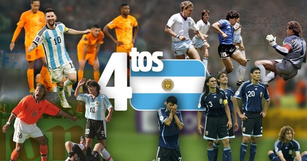 Historias de Argentina en cuartos de un Mundial: de los goles de Diego a los ingleses a la Batalla de Lusail en Qatar imagen-40