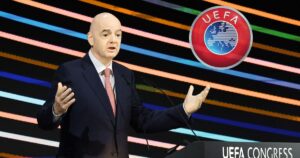 La UEFA apunta con todo contra Infantino: amenaza con boicotear la Copa del Mundo La UEFA apunta con todo contra Infantino: amenaza con boicotear la Copa del Mundo imagen-3