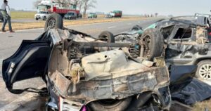 Choque múltiple sobre Ruta 7: hay tres muertos y dos heridos de gravedad, se cree que una de las conductoras se quedó dormida imagen-3