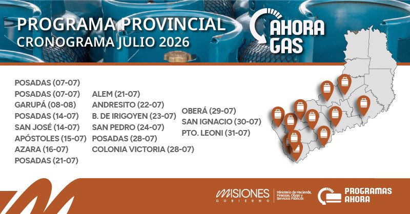 Durante julio el programa Ahora Gas continúa recorriendo la provincia imagen-5