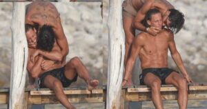 Una cariñosa foto de dos campeones del mundo generó revuelo en España imagen-3