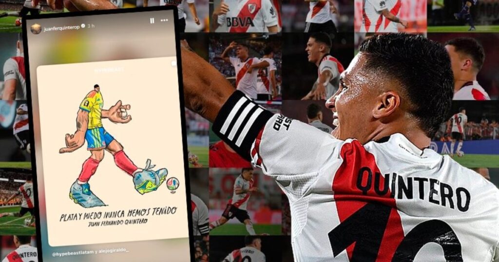 Los últimos posteos de Juanfer Quintero antes de rescindir con River: «Plata y miedo…» Los últimos posteos de Juanfer Quintero antes de rescindir con River: "Plata y miedo..." imagen-5